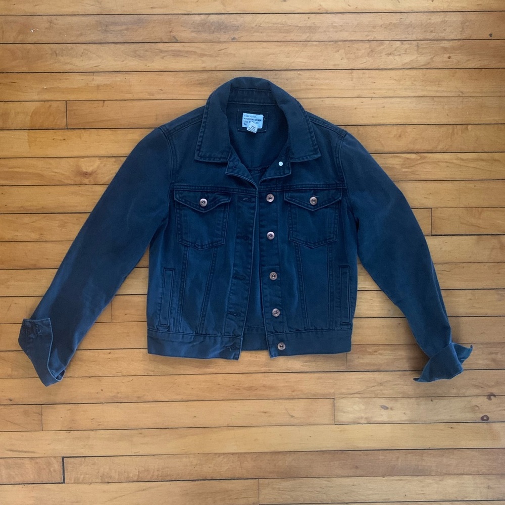 Black Jean Jacket